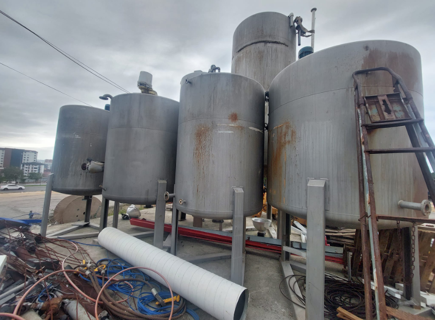 PASLANMAZ KROM DEPOLAMA TANKI