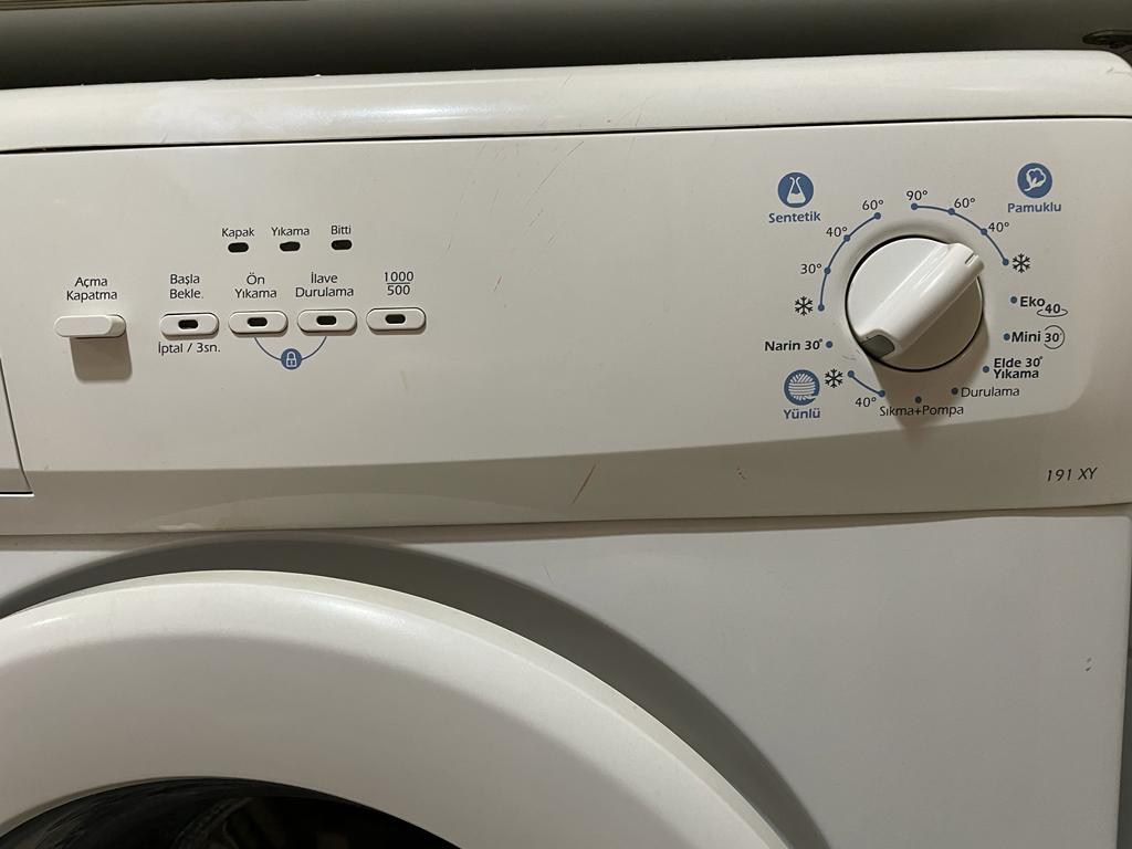 defolu çamaşır makinesi spot
