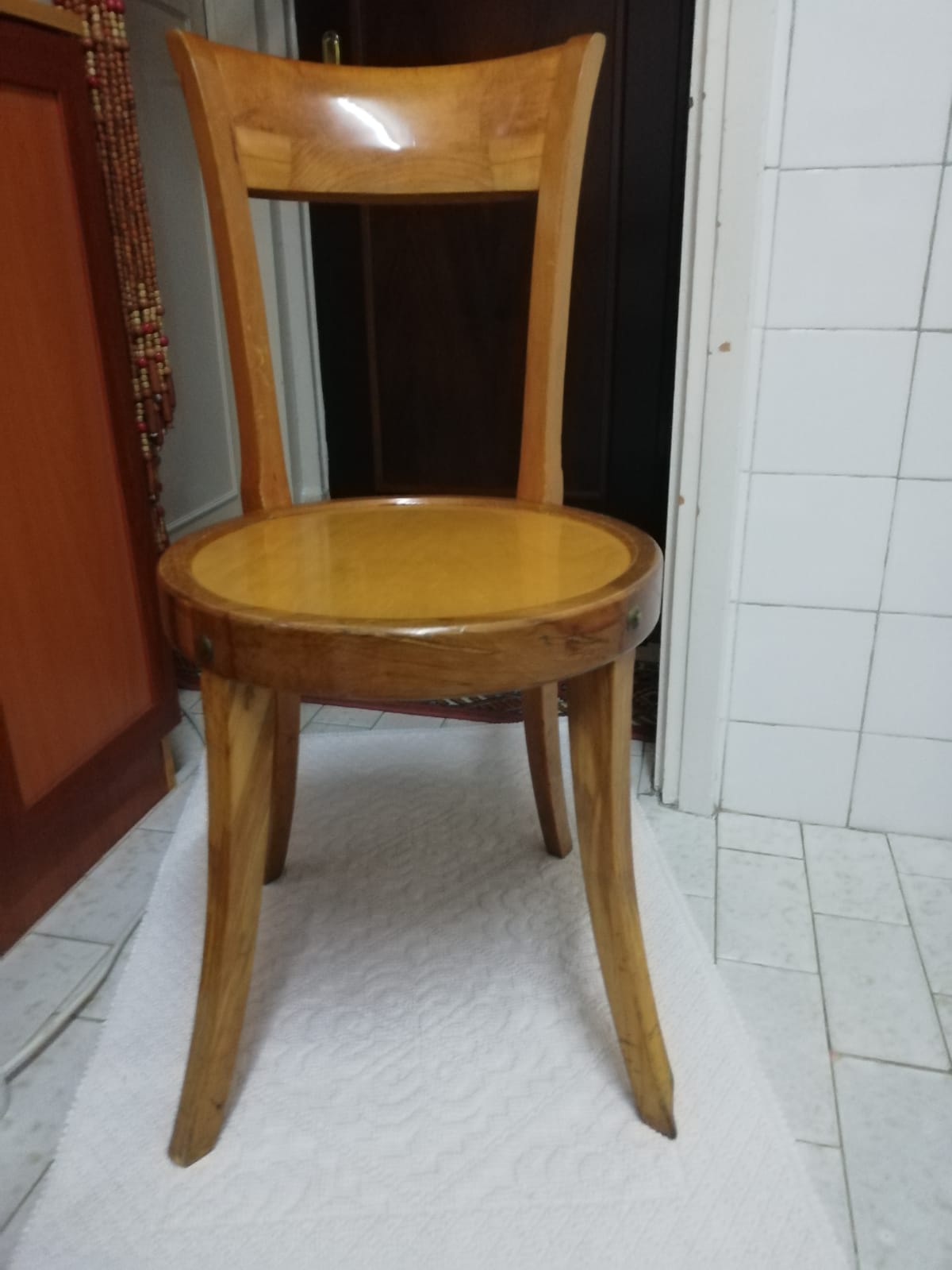 ikinci el gerçek ahşap sandalye